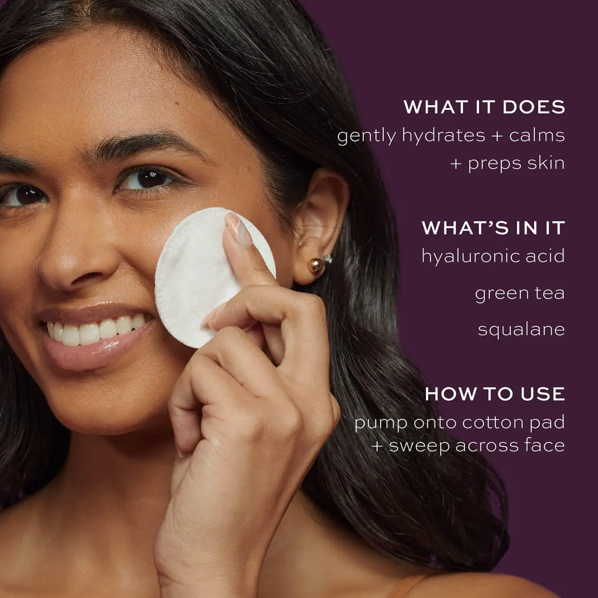I.T.K. Glowy Skin 3-Step Routine - Hyaluronic Acid + Niacinamide Serum, Squalane Toner, Deep Moisture Ceramide Face Cream | Hydrating & Radiant - view 4