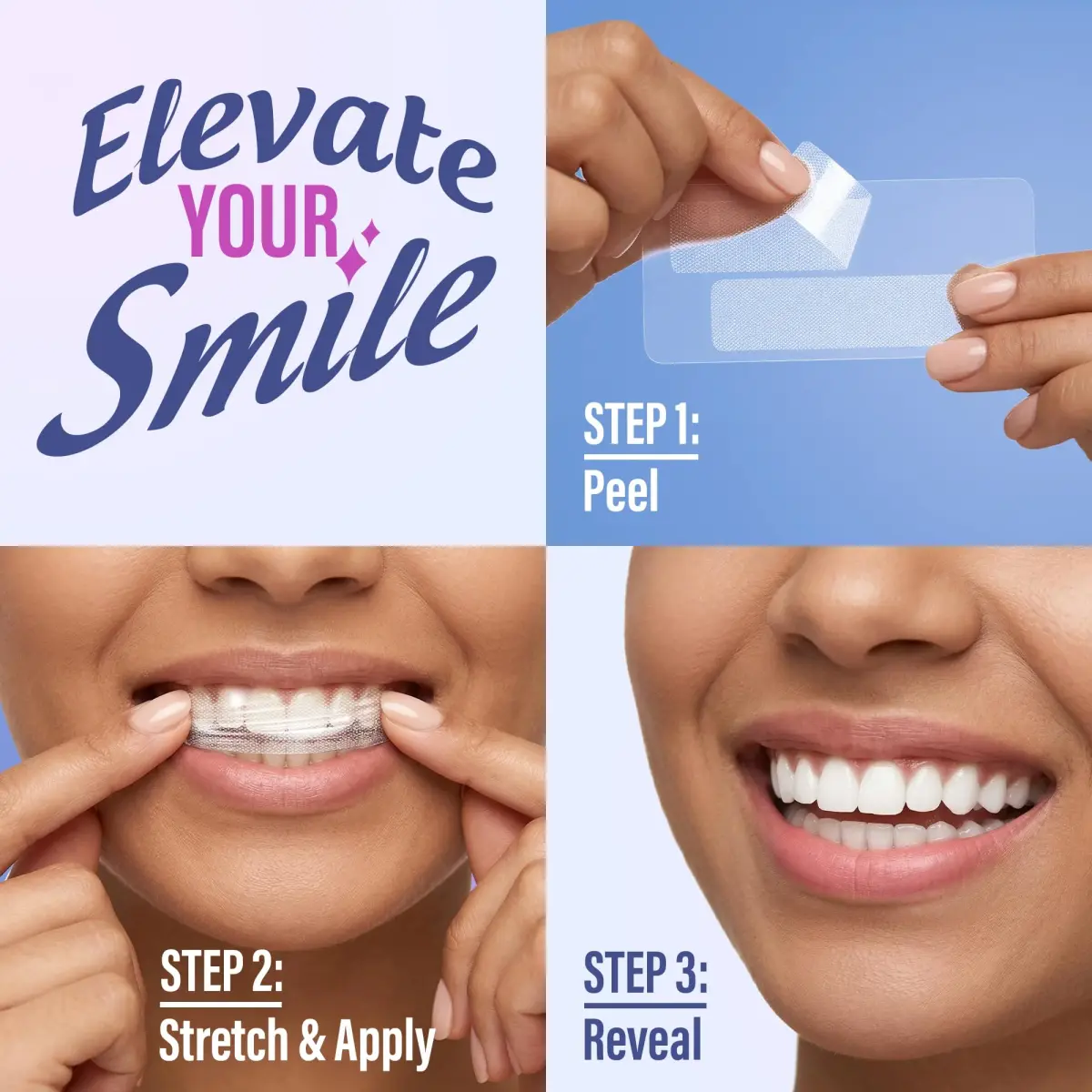 GuruNanda Teeth Whitening Strips Kit 32 Count (Pack of 1) | Hydrogen Peroxide & Coconut Oil for Brighter Smile - view 8