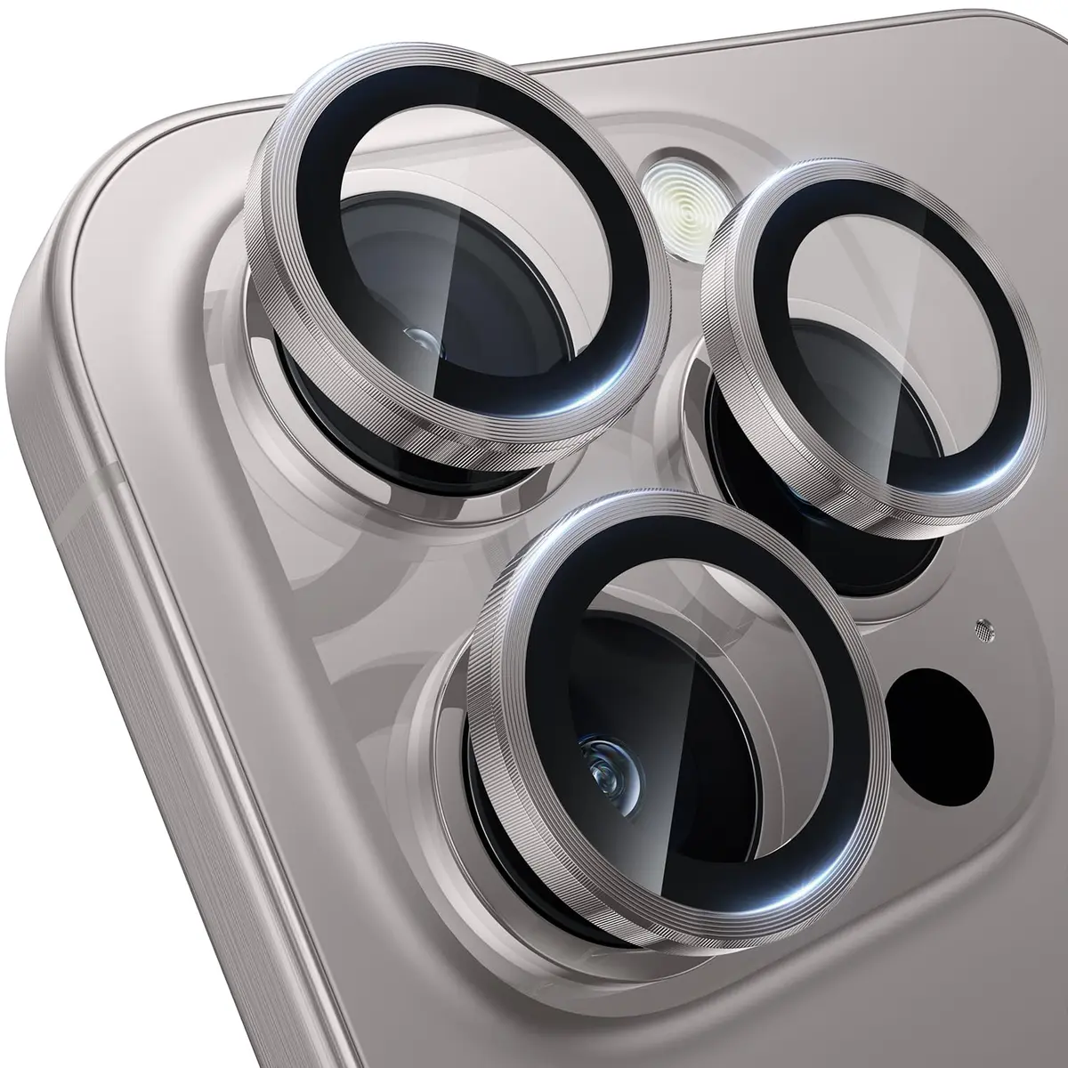 WSKEN Camera Lens Protector for iPhone 16 Pro Max & 16 Pro | 9H Tempered Glass, Anti-Reflection, Shatterproof - main product image