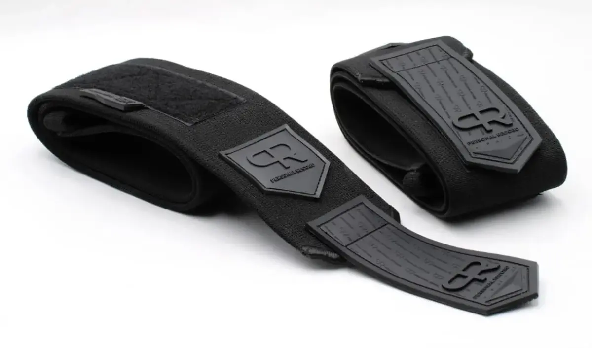 PR Personal Record Elbow Wraps for Weightlifting - 36 Inch Length, 3 Inch Width | Heavy Duty Construction & 25% More Elasticity - view 6