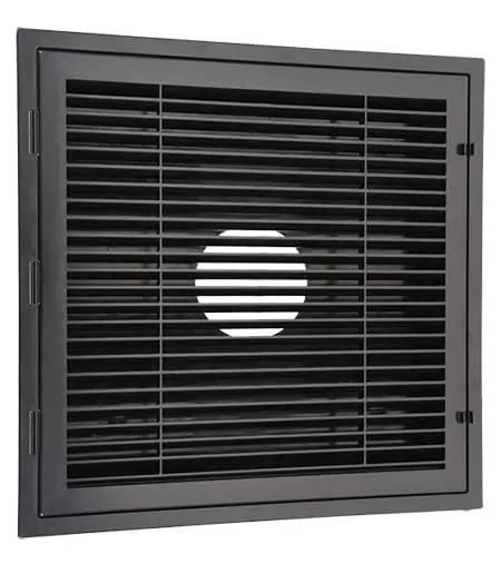HaVACo 2'x2' Lay-In Return Grille with Filter Grid | Durable ABS Plastic Ceiling Vent Cover - view 2
