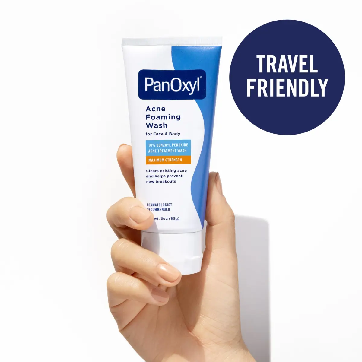 PanOxyl Acne Foaming Wash 10% Benzoyl Peroxide 85g (3 oz) | Kills Acne Bacteria on Contact - view 8