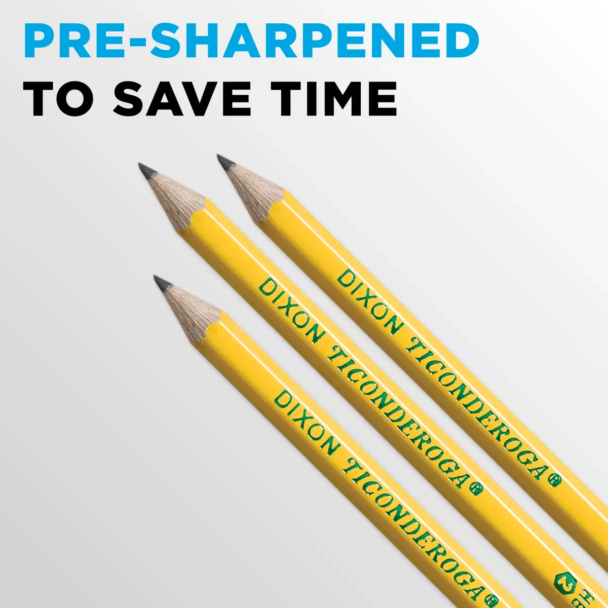 Ticonderoga Wood-Cased Pencils, Pre-Sharpened, HB Soft, Yellow, 1000 Count (1 Box) | Trusted by Teachers for Over 100 Years - view 4