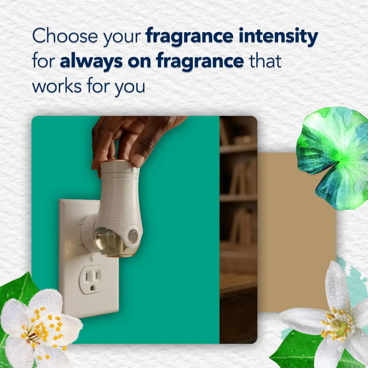 Glade PlugIns Refills Air Freshener Dewdrop Petals 0.67 Fl Oz (20ml) x 5 Count | Scented with Essential Oils - view 6