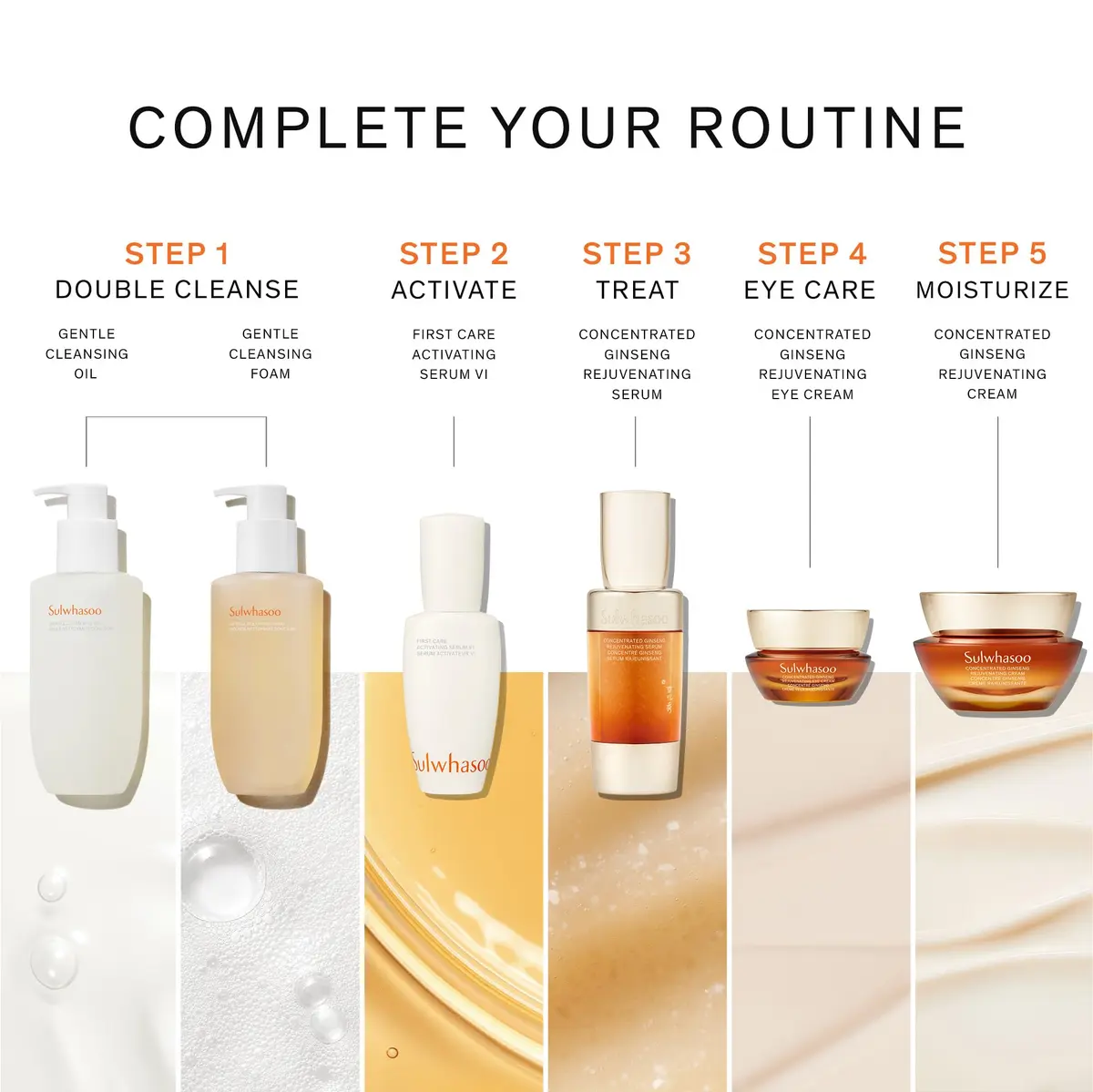Sulwhasoo Gentle Cleansing Oil | Hydrating Waterproof Makeup Remover for All Skin Types - view 7