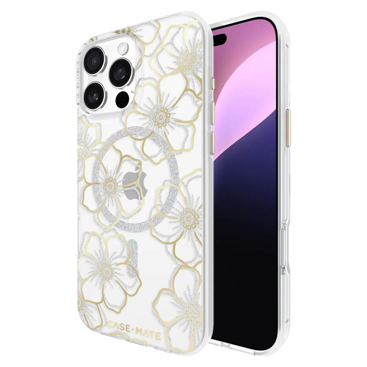 Case-Mate iPhone 16 Pro Max Case - Floral Gems | 12ft Drop Protection, MagSafe Compatible - main product image