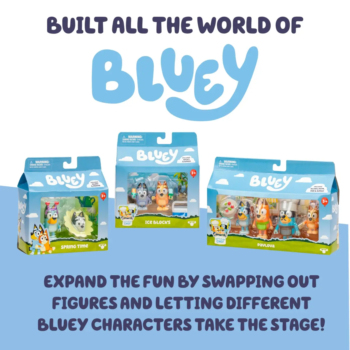 Bluey Turtleboy Backyard Playground Set with Bingo & Turtleboy Figures | ASTM-Tested Toy Playset for Kids Ages 3+ - view 6