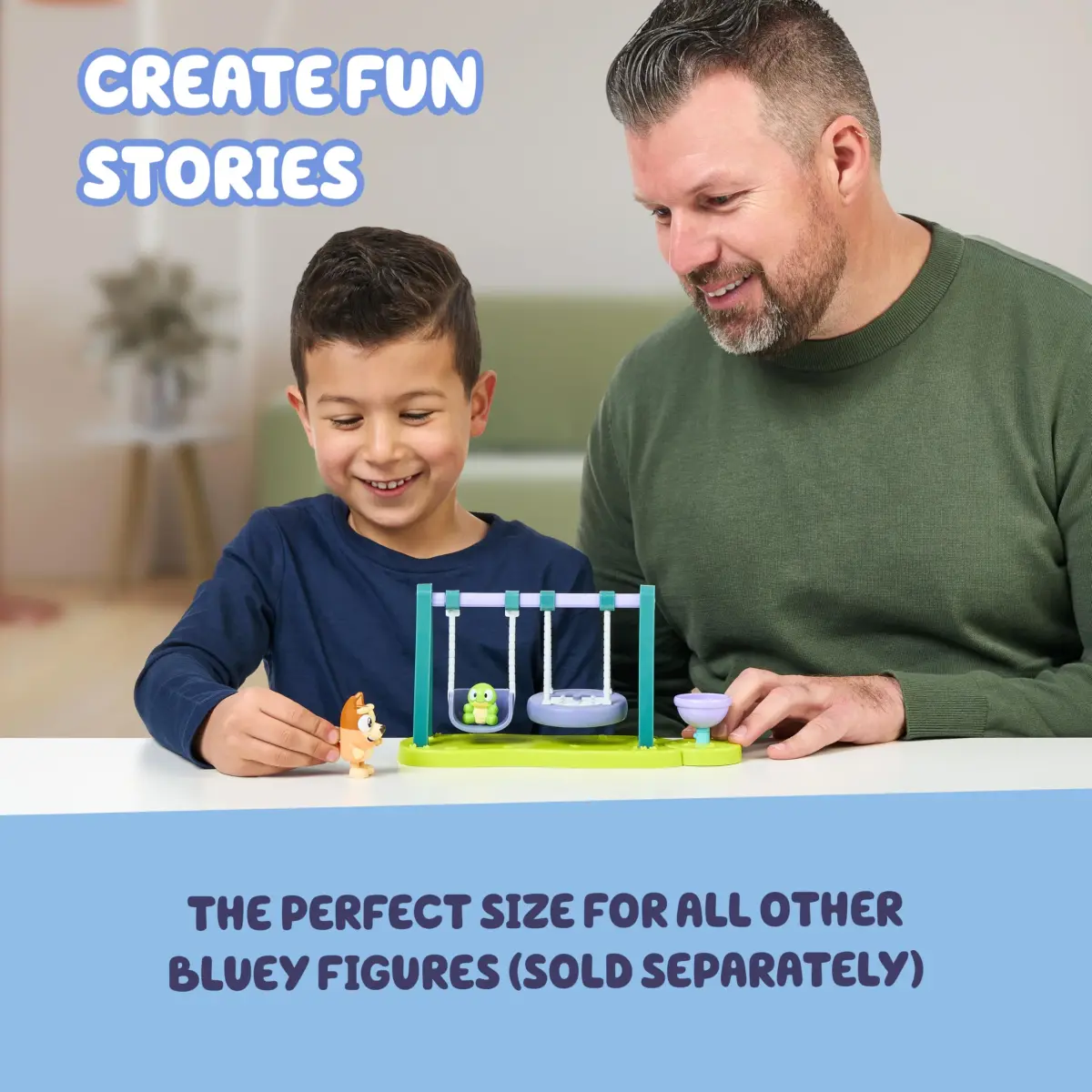 Bluey Turtleboy Backyard Playground Set with Bingo & Turtleboy Figures | ASTM-Tested Toy Playset for Kids Ages 3+ - view 4