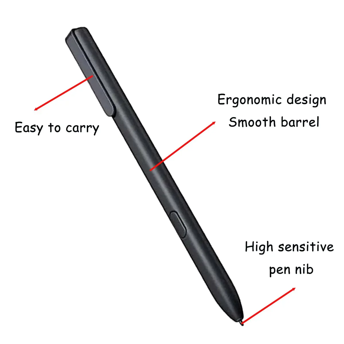 CaoXiong Black Stylus Pen for BOOX Note Air 3 C Tablet | 4096 Pressure Sensitivity - view 2
