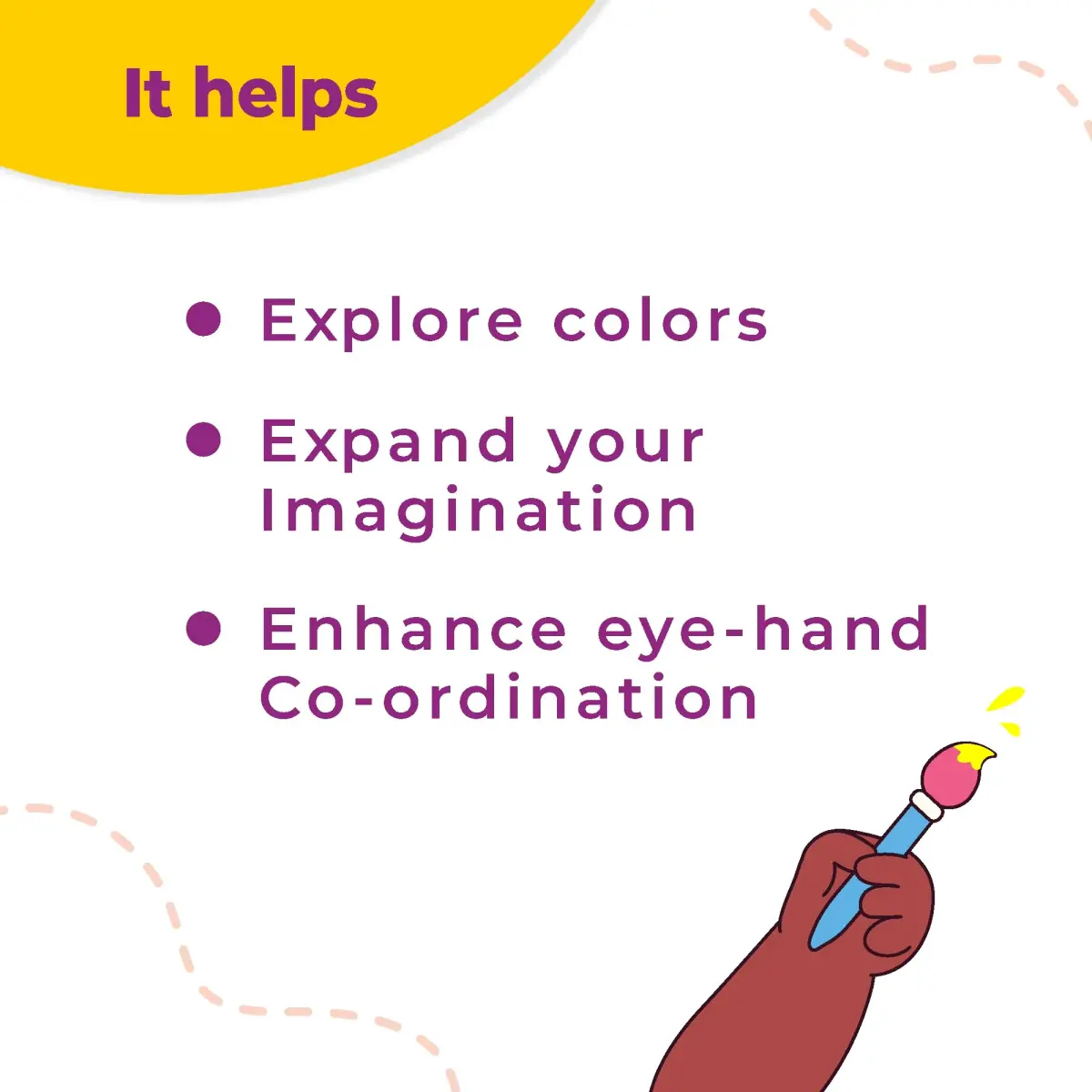 LIGHTHOUSE Artful Diya Decoration Kit | Paint Your Own Festive Decoration | 4 Mitti Diyas, Colors & Brush Included - view 6