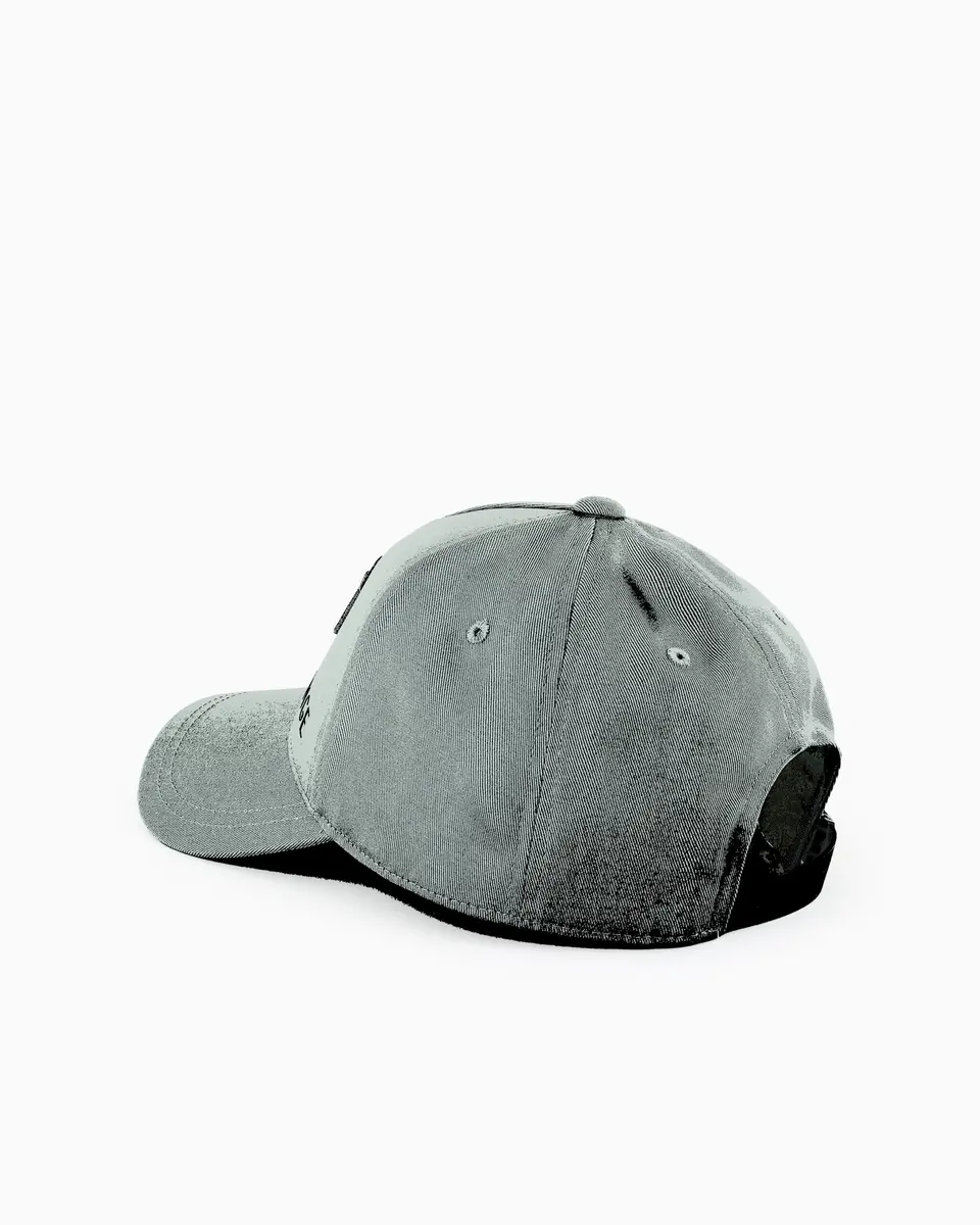 Armani Exchange Men's Baseball Hat with Embroided Logo, Green Milieu/Agave, One Size | Breathable Cotton, Adjustable Fit - main product image