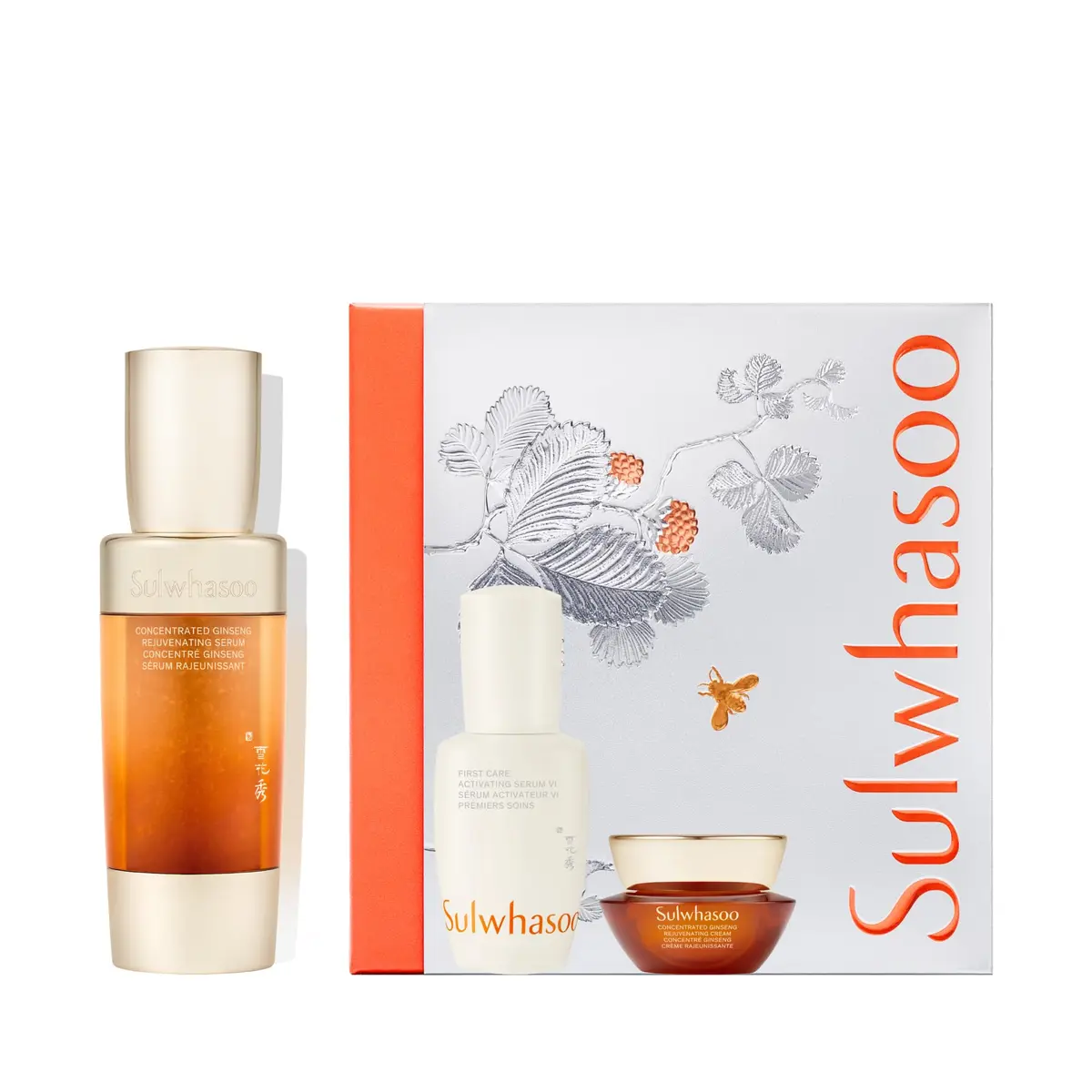 Sulwhasoo Concentrated Ginseng Rejuvenating Serum Set | 3-Piece Anti-Aging Ritual - main product image