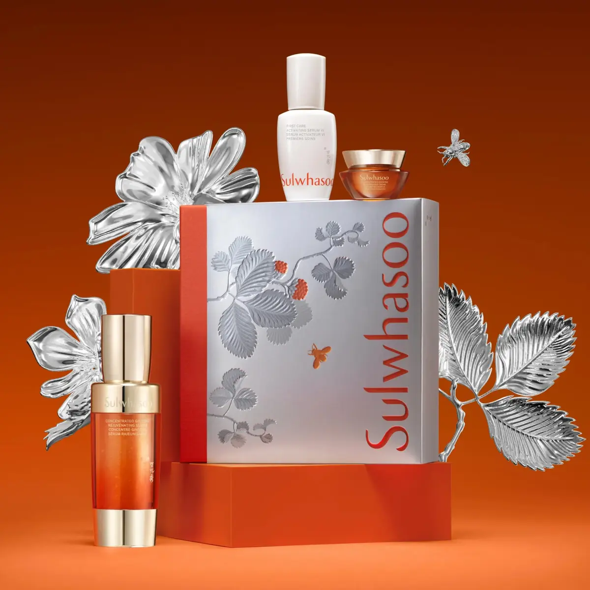 Sulwhasoo Concentrated Ginseng Rejuvenating Serum Set | 3-Piece Anti-Aging Ritual - view 2