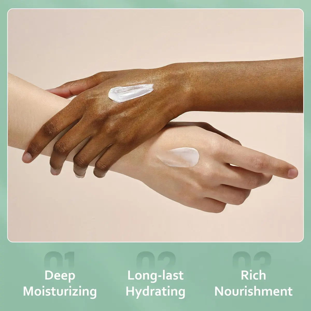 ÉCLAT NATUREL Shea Butter Hand Cream 1 Fl Oz | Deep Moisturizing for Dry Hands - view 5