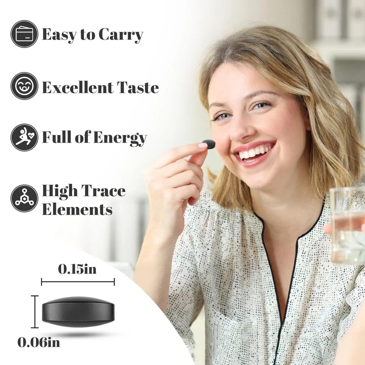 ORBILIVE Shilajit Tablets 1000 MG | Himalayan Organic, Rich in Fulvic Acid & Trace Minerals for Energy & Immunity (70-120 chars) - view 5