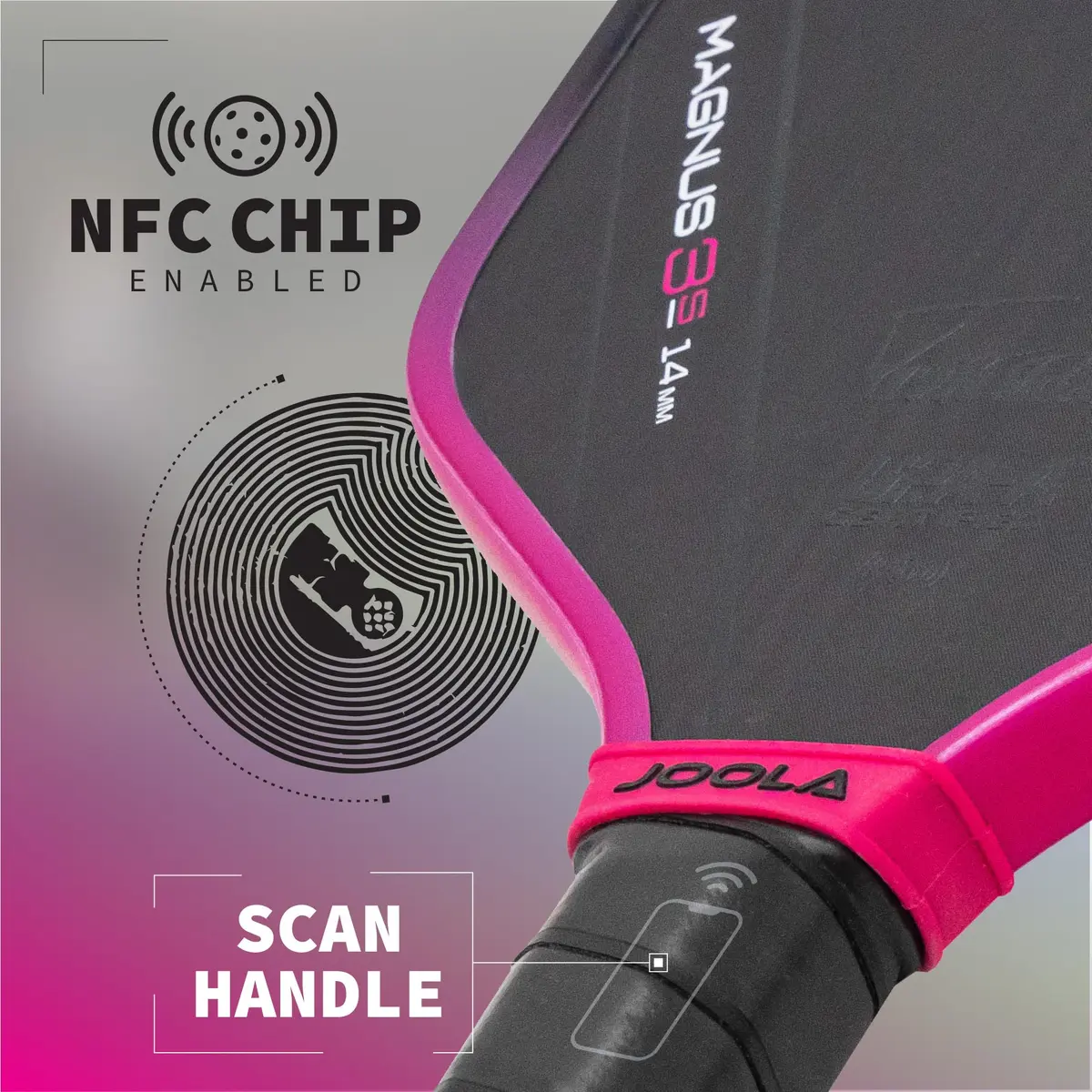 JOOLA Tyson McGuffin 3S 14mm Pickleball Paddle Elongated Shape Power & Spin | UPA-A Certified - view 4