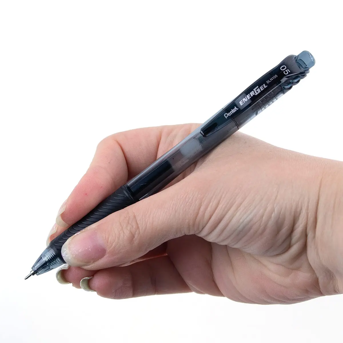 Pentel EnerGel-X Retractable Liquid Gel Pen, 0.5mm Fine Point, Black, Pack of 24 | Smooth Writing Gel Pens - view 6