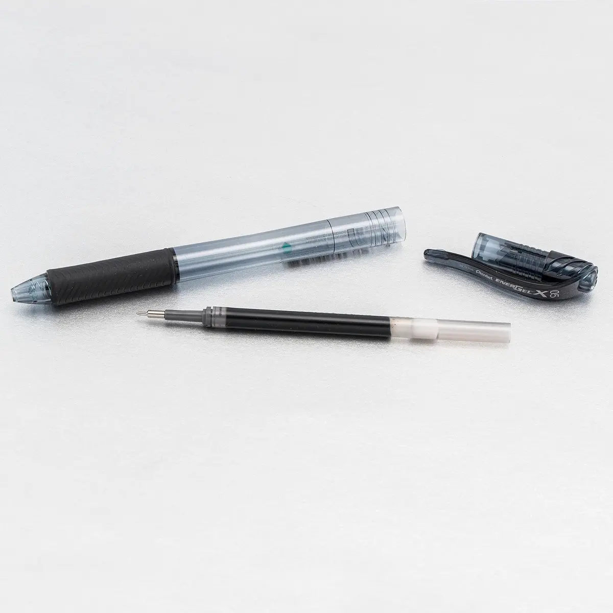 Pentel EnerGel-X Retractable Liquid Gel Pen, 0.5mm Fine Point, Black, Pack of 24 | Smooth Writing Gel Pens - view 7