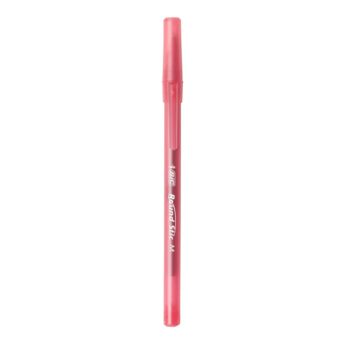 BIC Round Stic Xtra Life Red Ballpoint Pens, Medium Point (1.0mm) 20-Count | Smooth Ink Flow for Writing Comfort - view 3