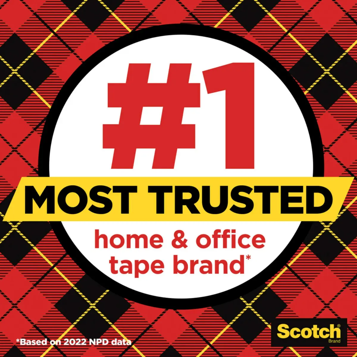Scotch Transparent Tape 3/4 in x 1000 in Rolls | 6 Rolls (Pack of 2) | Clear Adhesive Tape for Office & Home Use - view 3