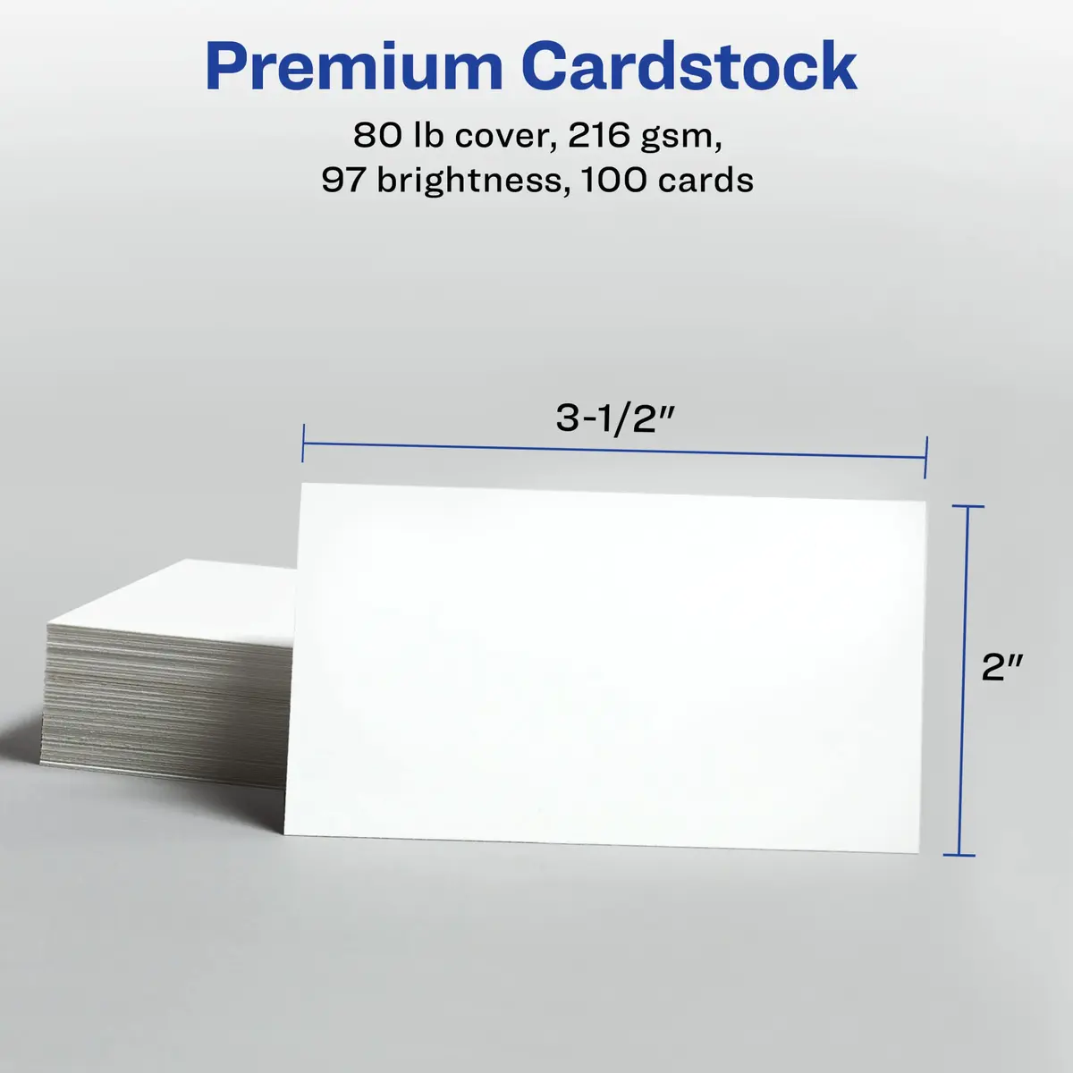 Avery Business Cards 2" x 3.5" | Premium Inkjet-Ready Cardstock (70-120c) - view 6