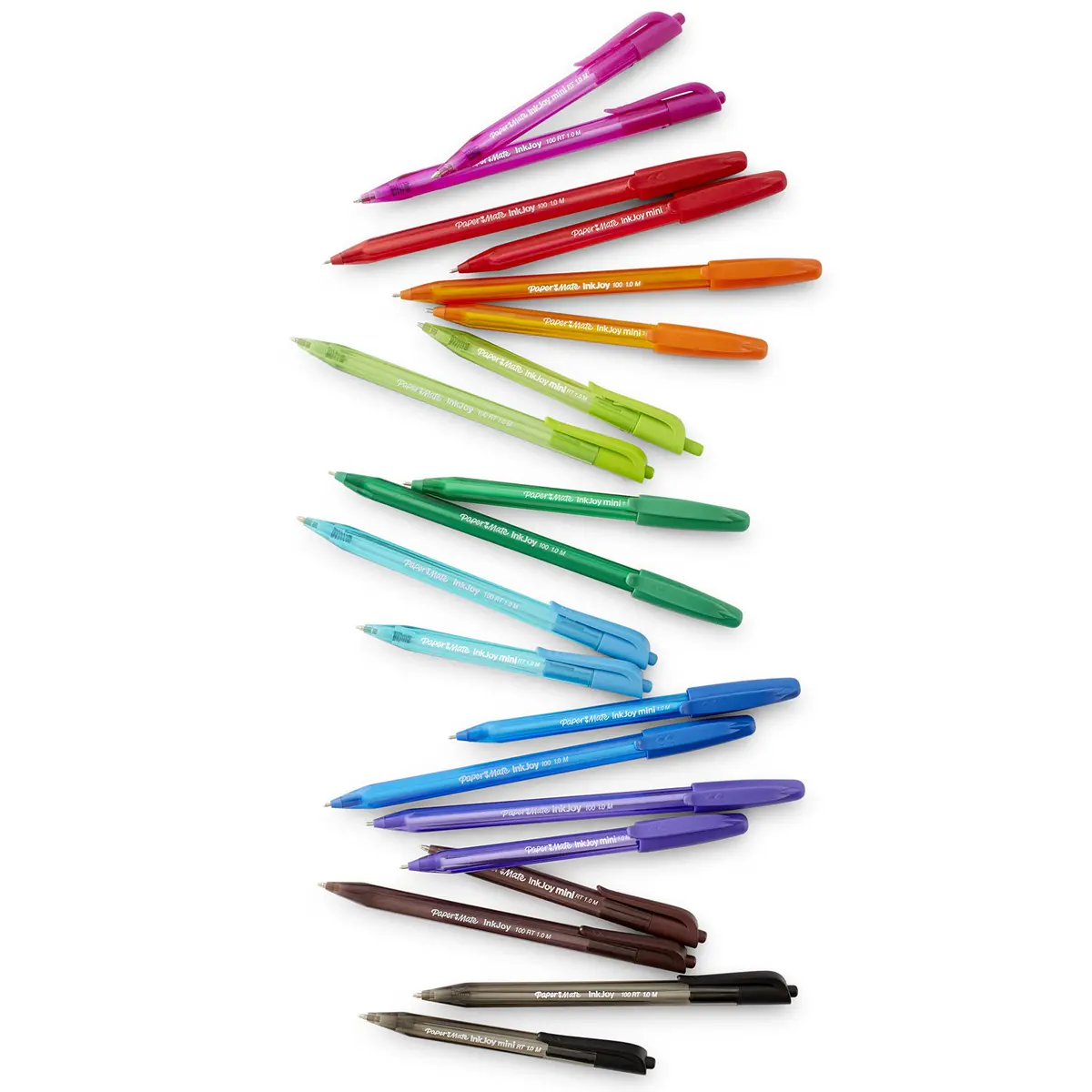 Paper Mate InkJoy 100ST Ballpoint Pens 1.0mm Assorted 36 Pack | Smooth, Vibrant Ink for School & Office - view 6