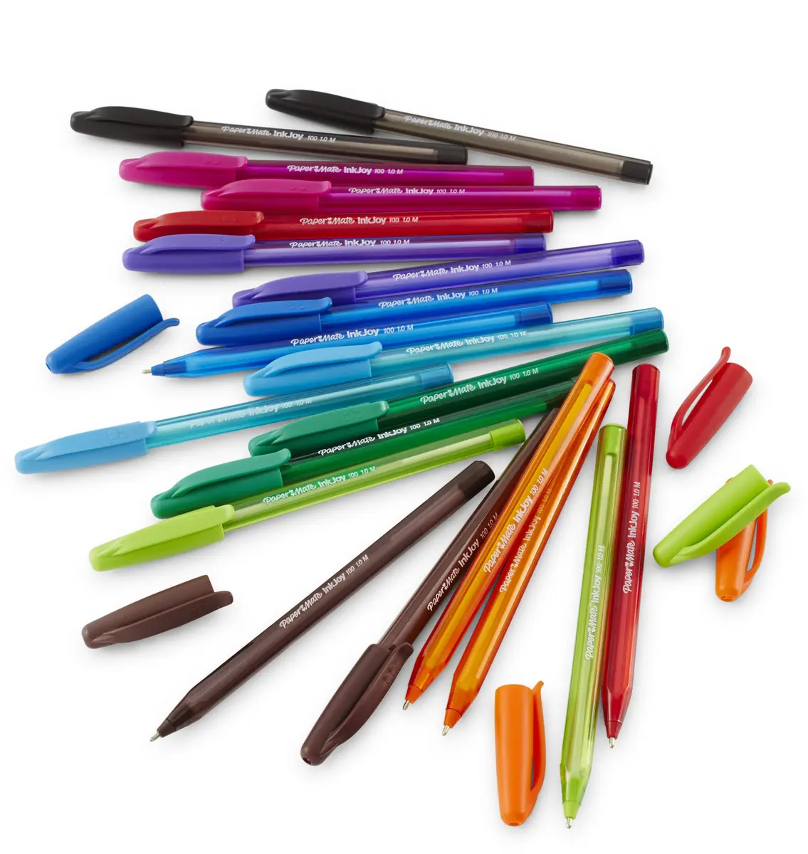 Paper Mate InkJoy 100ST Ballpoint Pens 1.0mm Assorted 36 Pack | Smooth, Vibrant Ink for School & Office - view 7