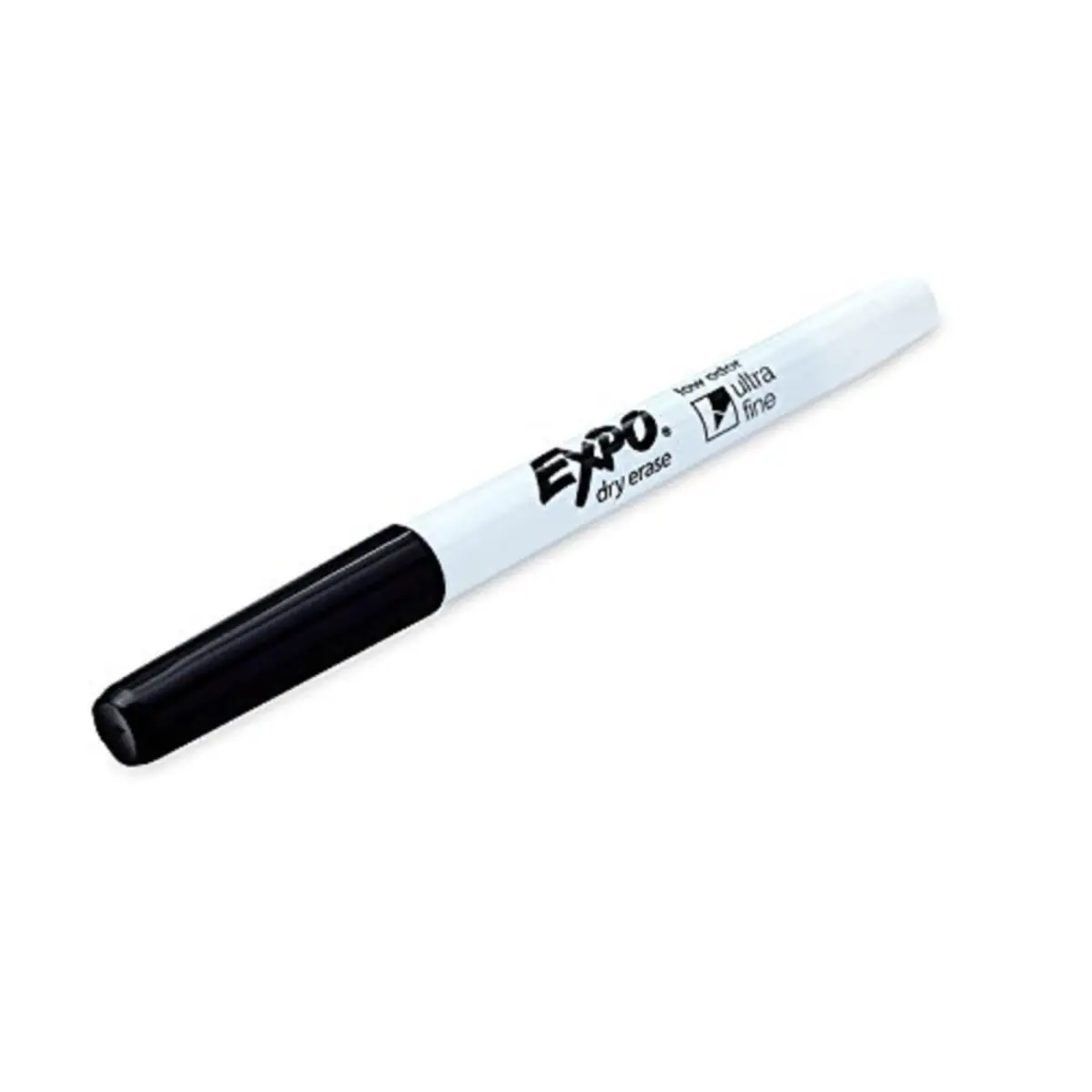 EXPO Low-Odor Dry Erase Markers, Ultra-Fine Tip, Black, 8 Count (Pack of 2) | Vibrant Ink for Precise Marking - view 2