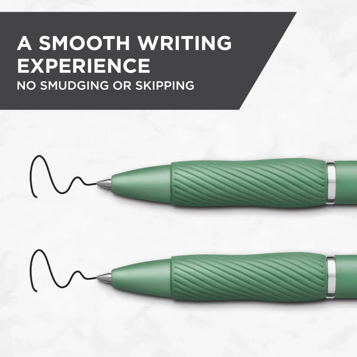 Sharpie S-Gel Gel Pens Medium Point Black Ink 0.7mm Green Barrel 8 Pens Total | Smooth Writing Gel Pens - view 4
