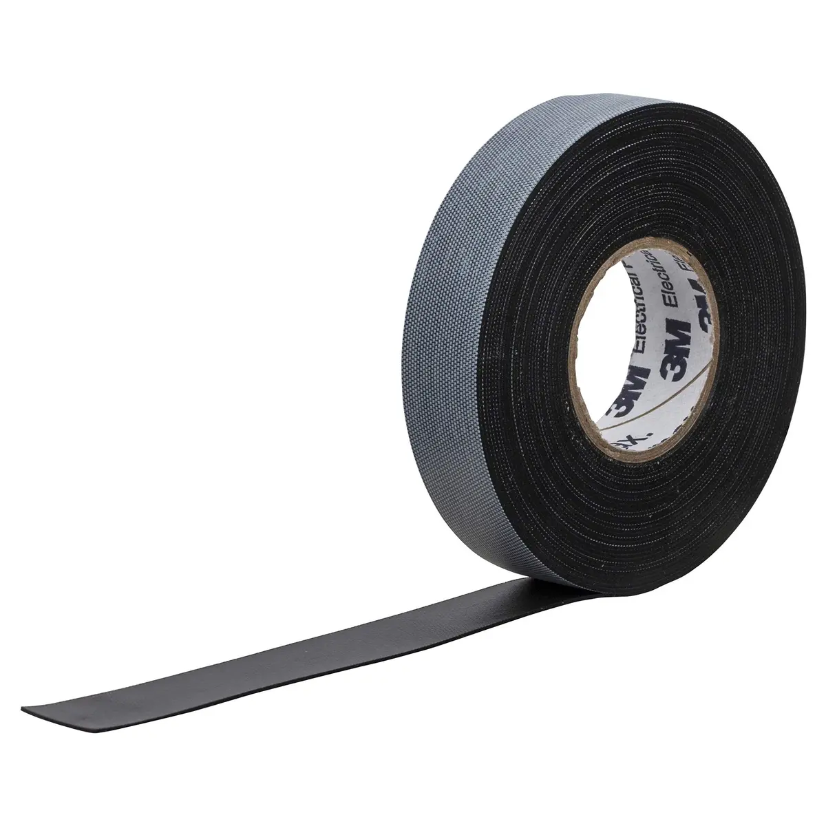 3M Temflex Rubber Splicing Tape 2155, 3/4 in x 22 ft (19mm x 6.7m) Black | UL Listed 600V Electrical Insulating Tape - view 2