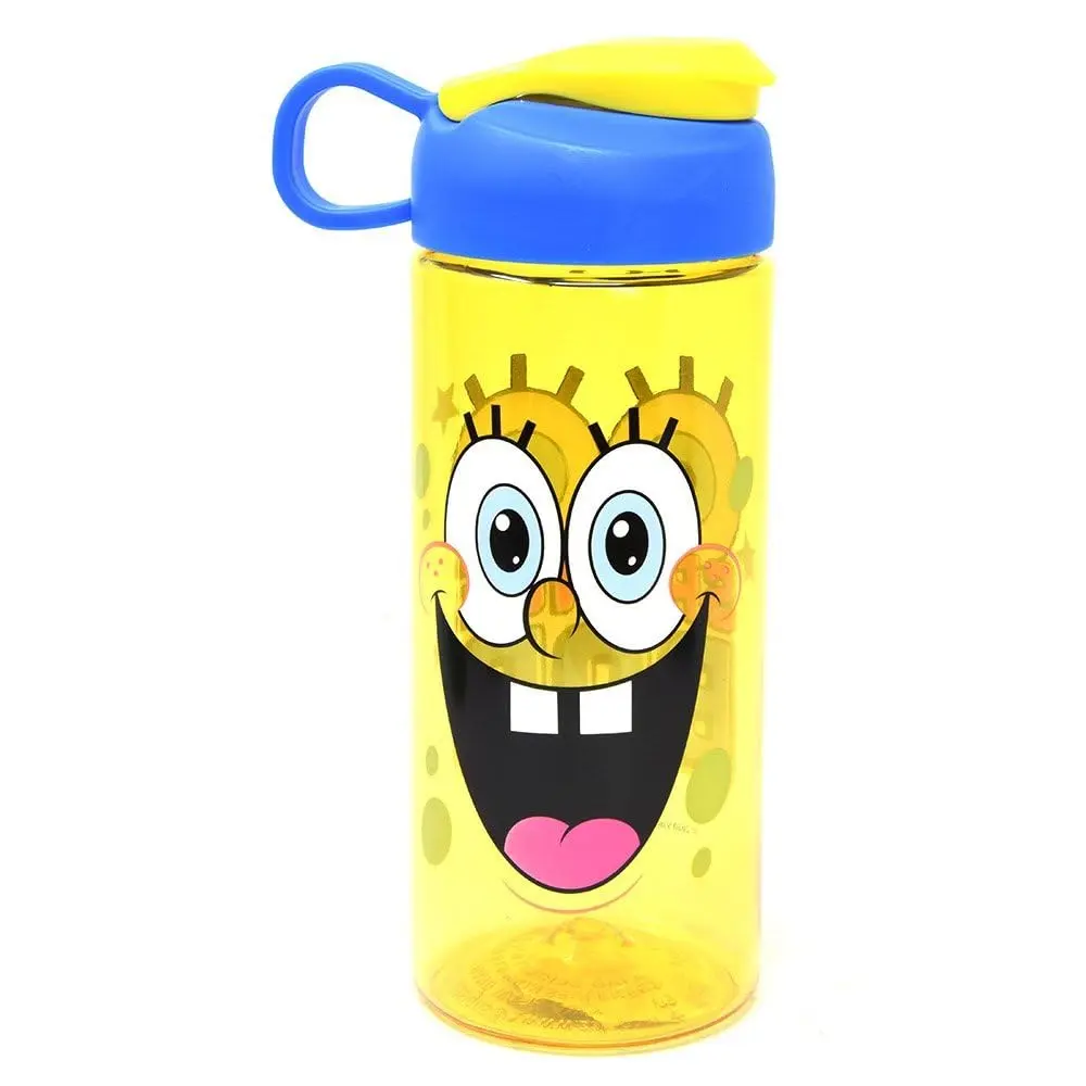 Sponge Bob SquarePants Water Bottle 16.5oz | Leakproof Kids Hydration Bottle - main product image