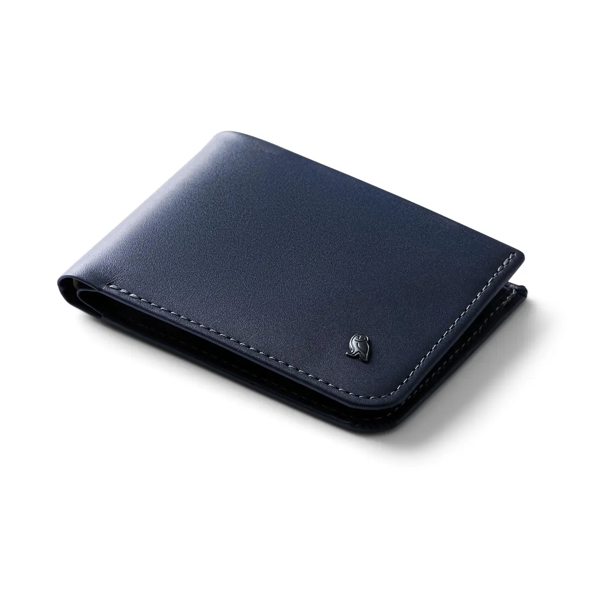 Bellroy Hide & Seek Slim Leather Bifold Wallet RFID Navy | Classic Design with RFID Security (70-120 chars) - main product image