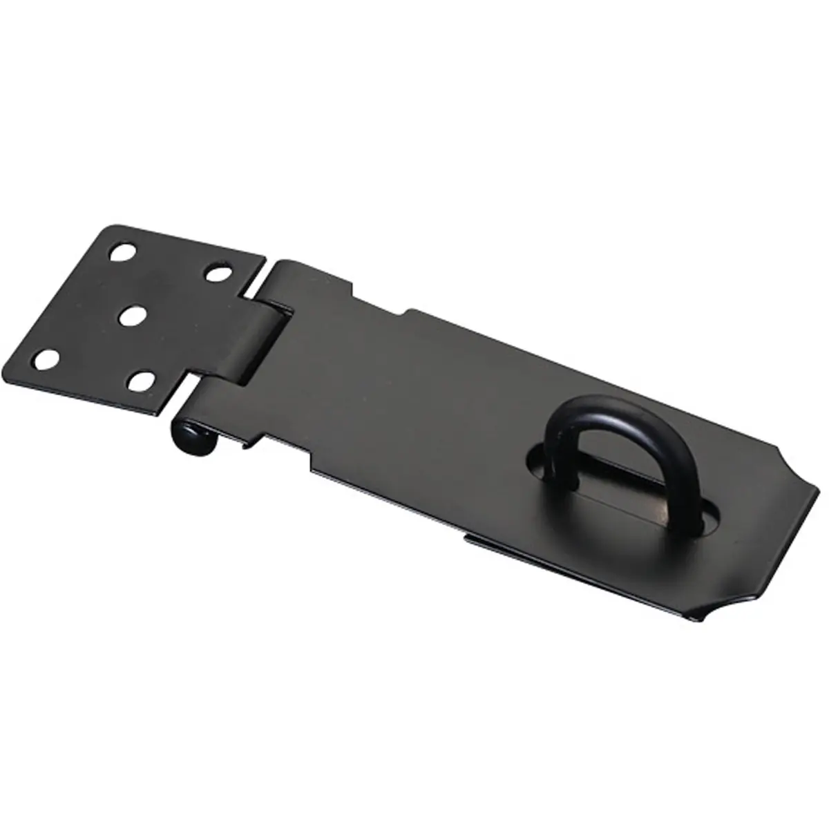 HOWDIA 180 Degree Hasp Lock Latch with Lock | 4 Inch Stainless Steel Security Door Clasp for Shed & Gate - view 7