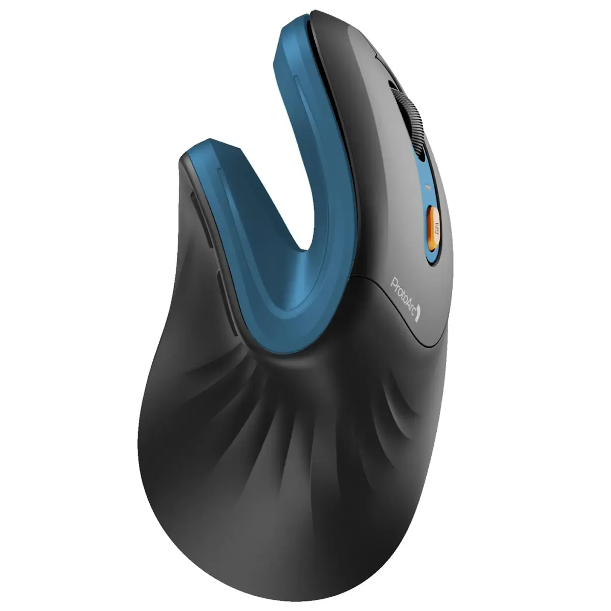 ProtoArc EM11 NL Wireless Ergonomic Mouse, Rechargeable Vertical Mouse, 13.8cm (5.43in) Length | Connect 3 Devices via Bluetooth 5.0 & 2.4G USB-A - main product image