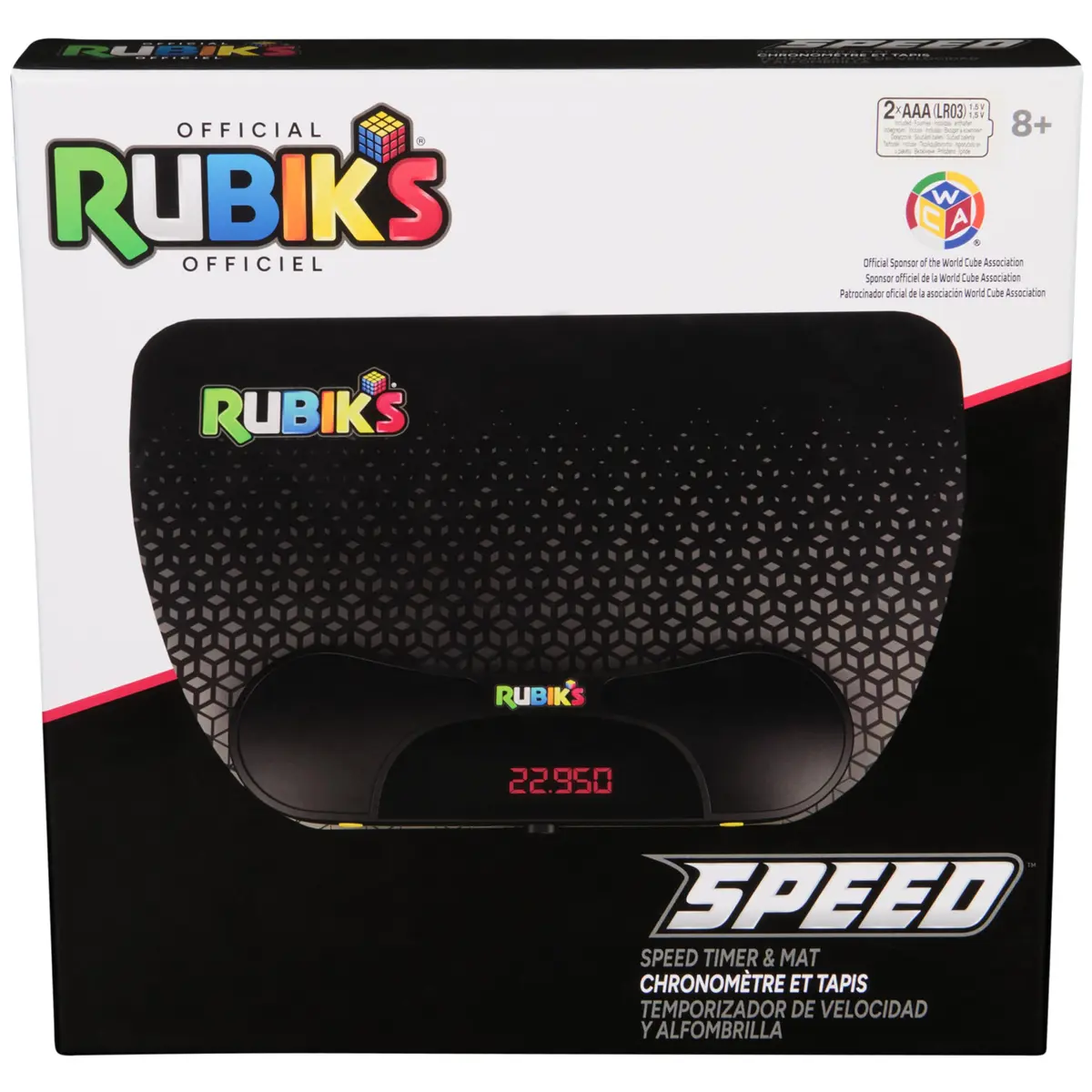 Rubik's Speed Timer & Mat Set for Speedcubing | Practice for Competitions with Precision Timing - main product image