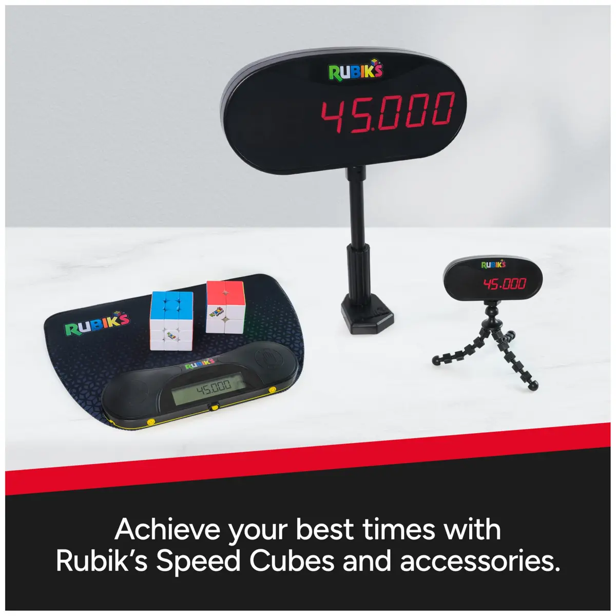 Rubik's Speed Timer & Mat Set for Speedcubing | Practice for Competitions with Precision Timing - view 5