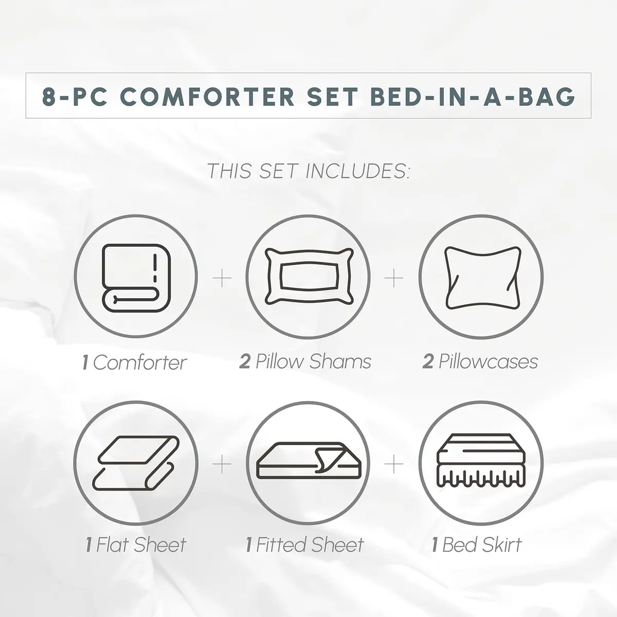 Elegant Comfort Twin/Twin XL Comforter Set Mustard Yellow | All Season Pinch Pleated Bedding - view 2