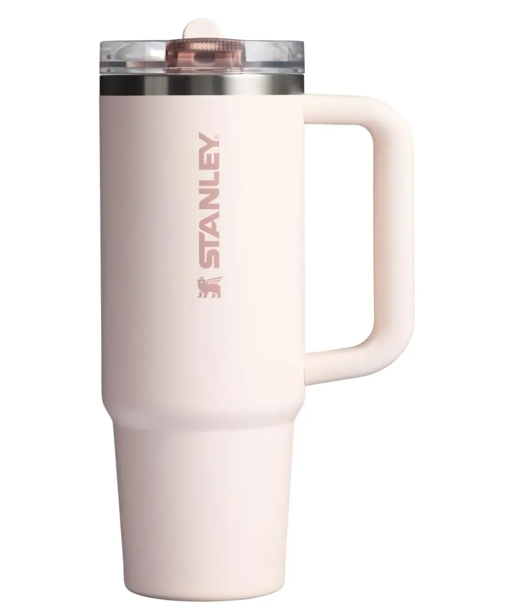 STANLEY Quencher ProTour 30 oz Tumbler - Rose Quartz Insulated Stainless Steel Cup - main product image
