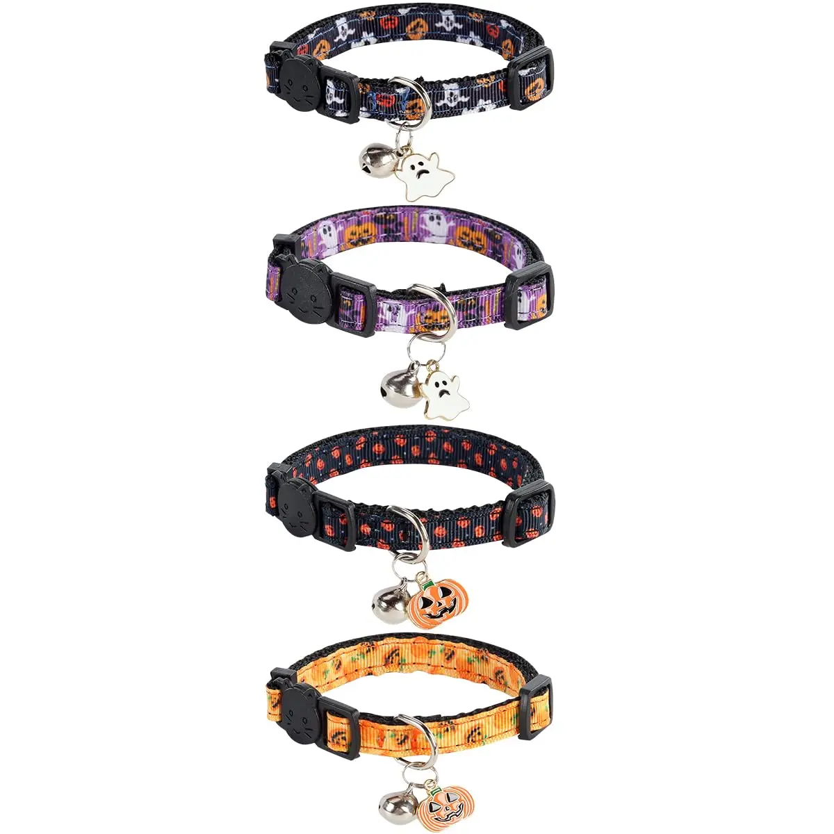 Yizepet Cat Collars with Bells, Breakaway Kitten Collar, Cute Kitty Collar, Pet Supplies Accessories | Adjustable from 7.8-10.2 inches - view 2