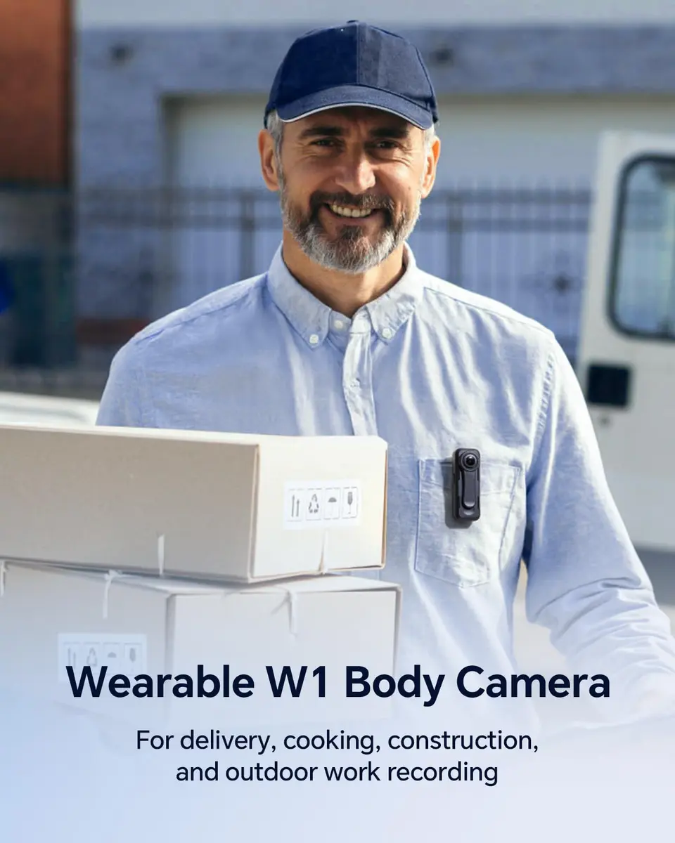 BOBLOV W1 1080P Body Camera 128GB | Wearable HD Video Support 90 Min - view 4