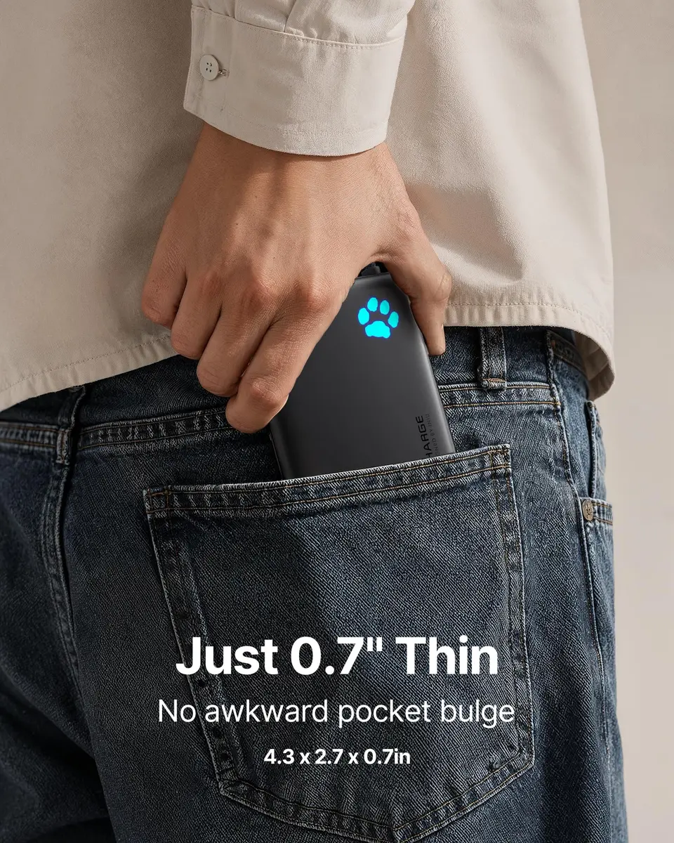 INIU 45W Fast Charging Power Bank 10,000mAh | Compact, Portable & Industry-Leading Speed - view 3