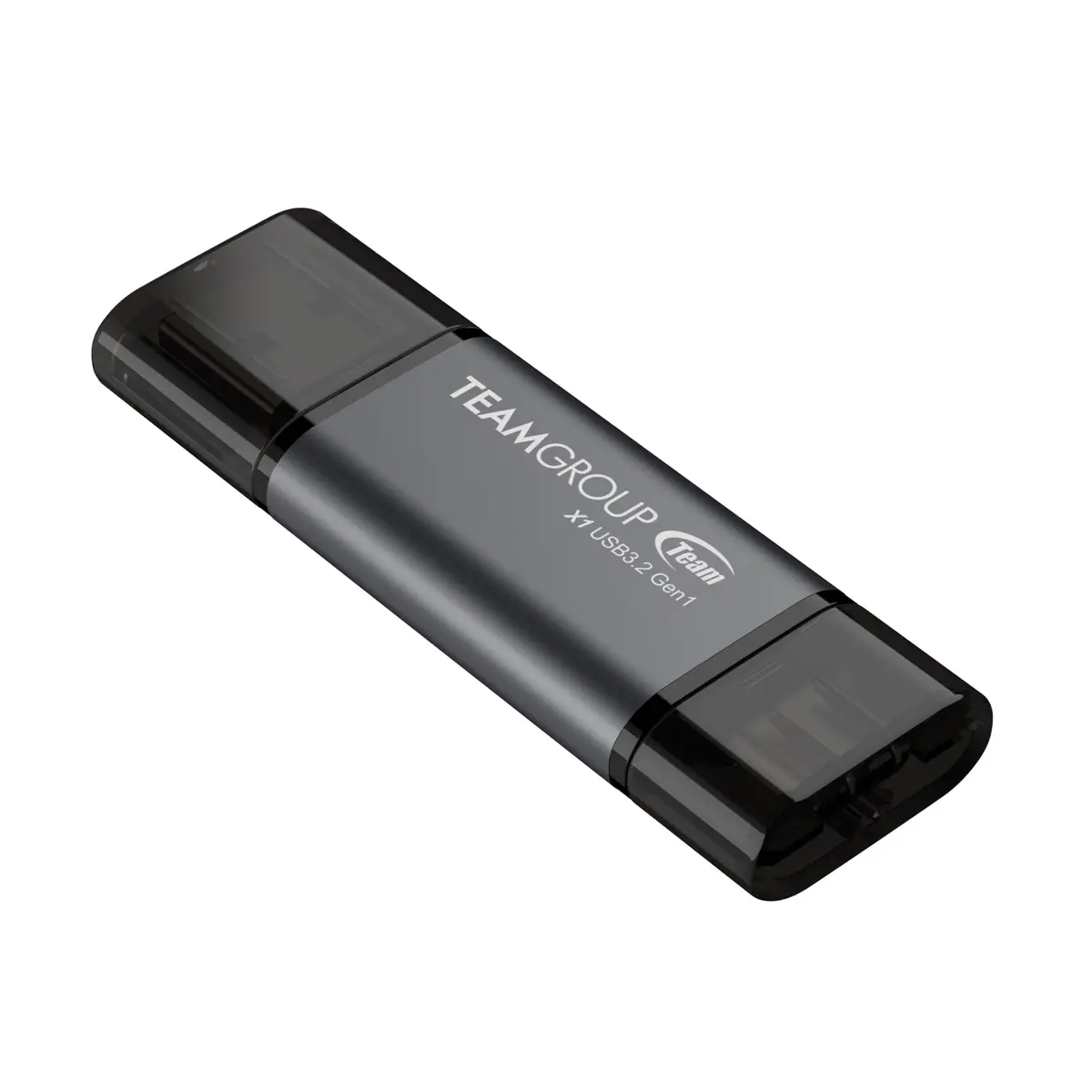 TEAMGROUP X1 64GB USB 3.2 Gen 1 Type-A & Type-C Flash Drive | 100MB/s Read Speed - view 2