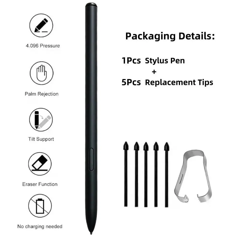 Bimahoo Stylus Compatible with Remarkable 2 | 4096 Pressure Levels, Eraser, Tilt Support, 5 Tips - view 4