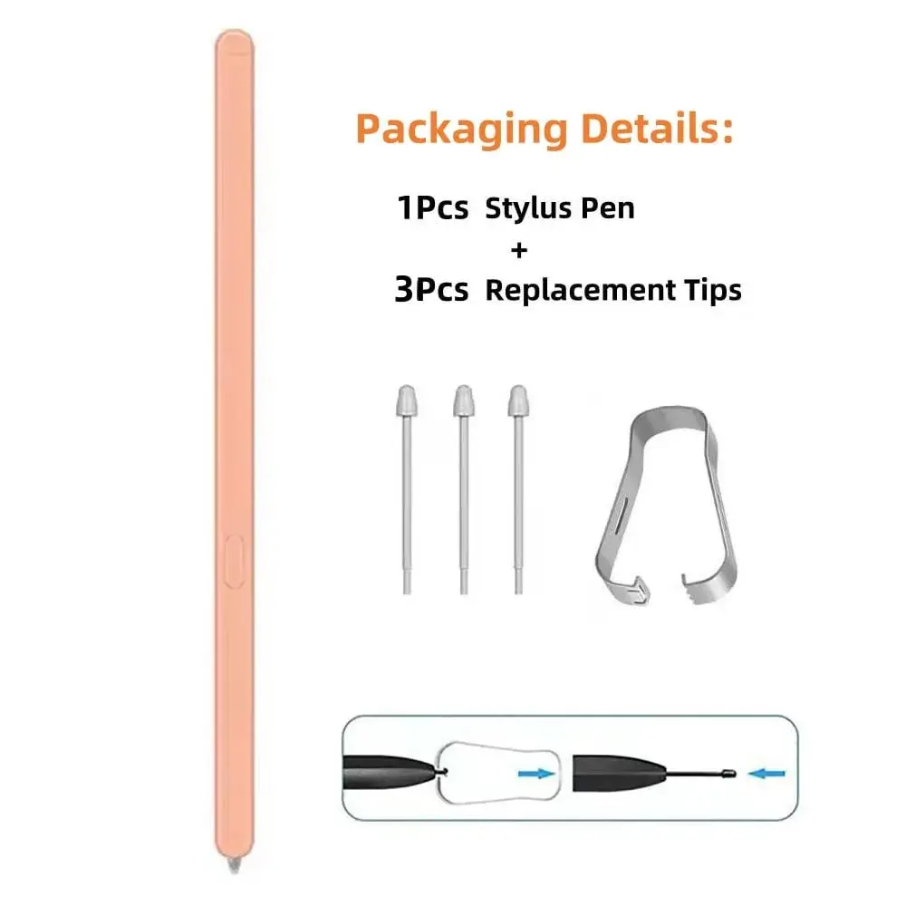 Bimahoo S Pen Fold Edition Replacement for Samsung Galaxy Z Fold 6/Fold 5 Phone Only with 3 Pen Tips (Orange) - view 3