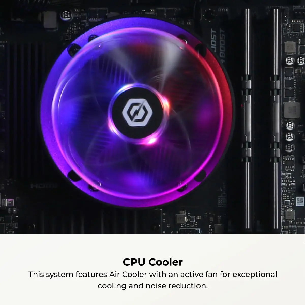 CyberpowerPC Gamer Master Gaming PC AMD Ryzen 5 5500 3.6GHz Radeon RX 6400 4GB 16GB DDR4 500GB SSD | High-Performance Desktop - view 7