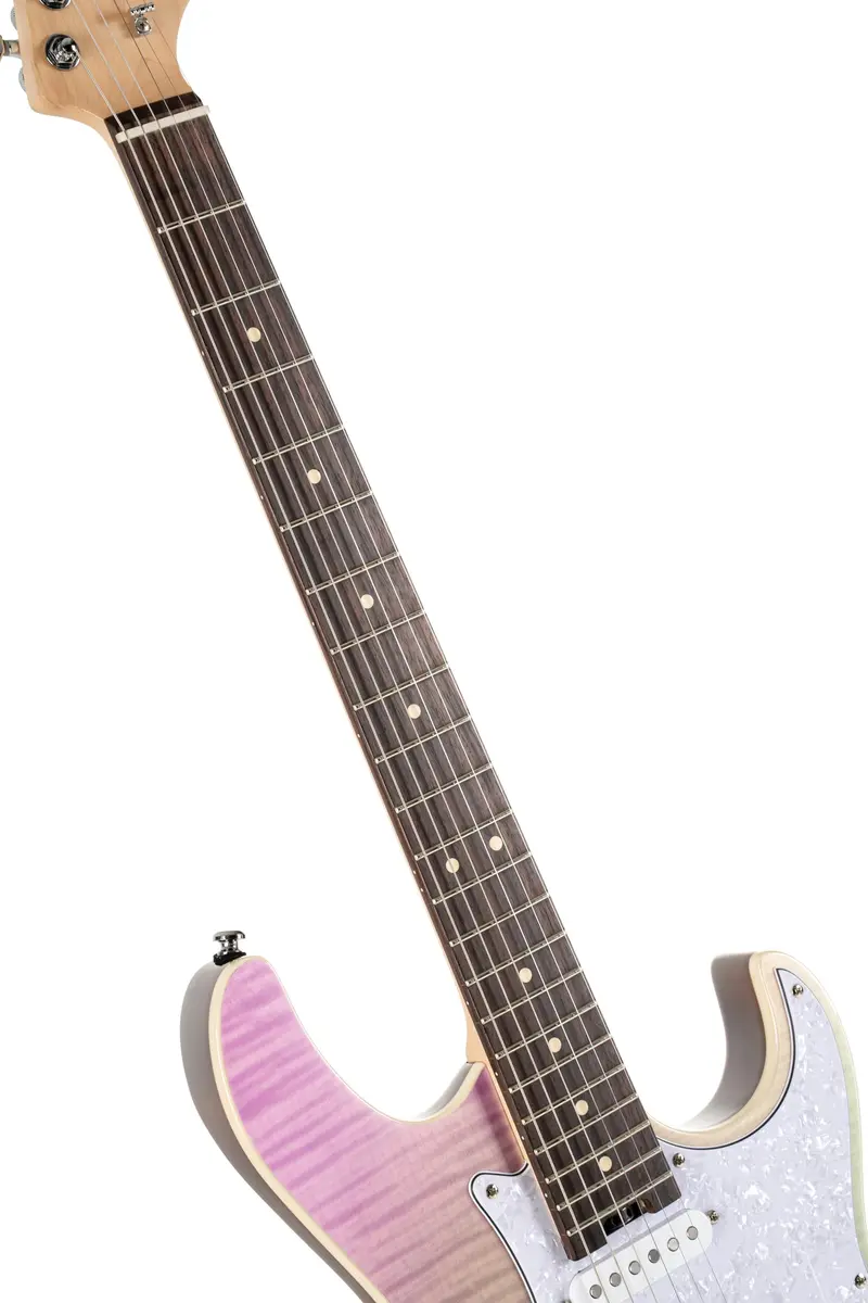 Cort G280 Select 6-String Electric Guitar Transparent Chameleon Purple | Alder Body & Rosewood Fretboard - view 5