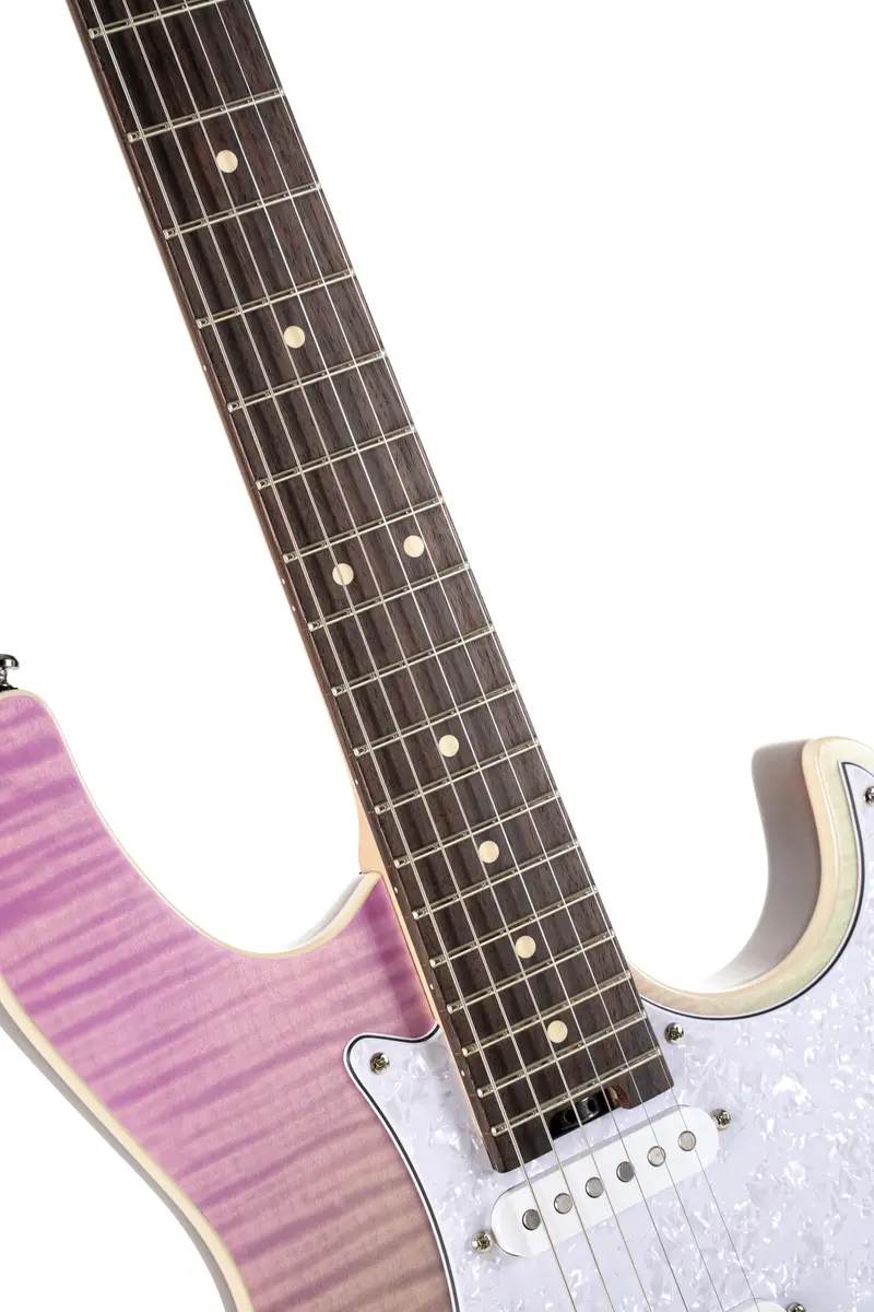 Cort G280 Select 6-String Electric Guitar Transparent Chameleon Purple | Alder Body & Rosewood Fretboard - view 6