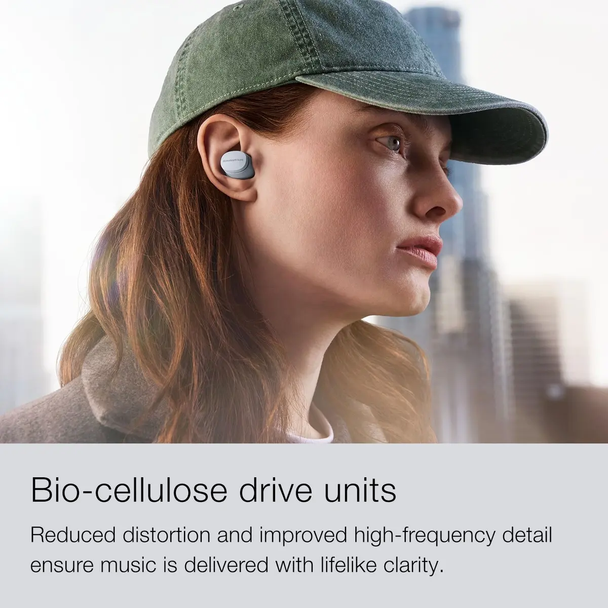 Bowers & Wilkins Pi6 Wireless Earbuds with 3 Built-In Mics, Forest Green | True Wireless High-Res Audio - view 5
