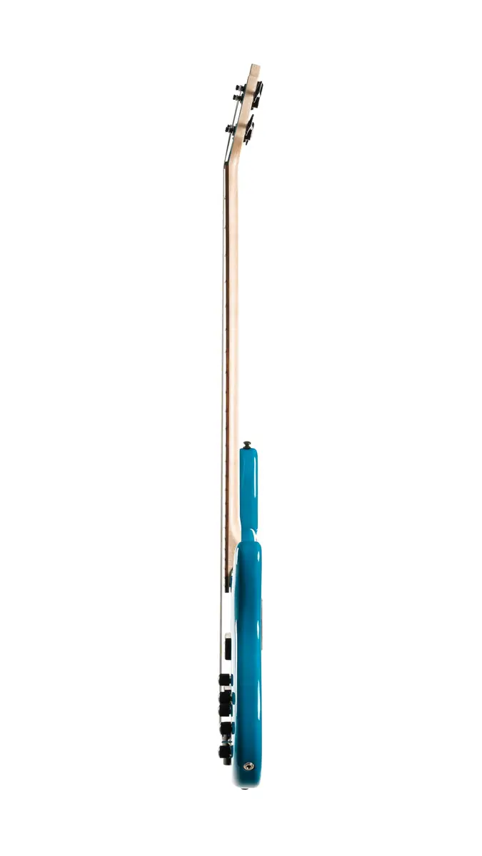Cort Artisan Series C4 Deluxe 4-String Bass Candy Blue | Poplar Body, Bartolini Pickups, Markbass Preamp (4949g) - view 3