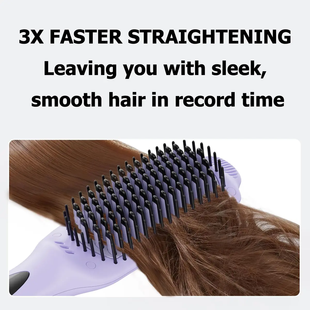 LANDOT Hair Straightener Brush for Women, Dual Voltage | Nourishing Ionic & Keratin Care (70-120 chars) - view 8